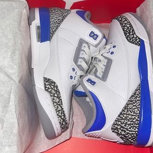 Jordan Retro 3 University blue/white. Brand New